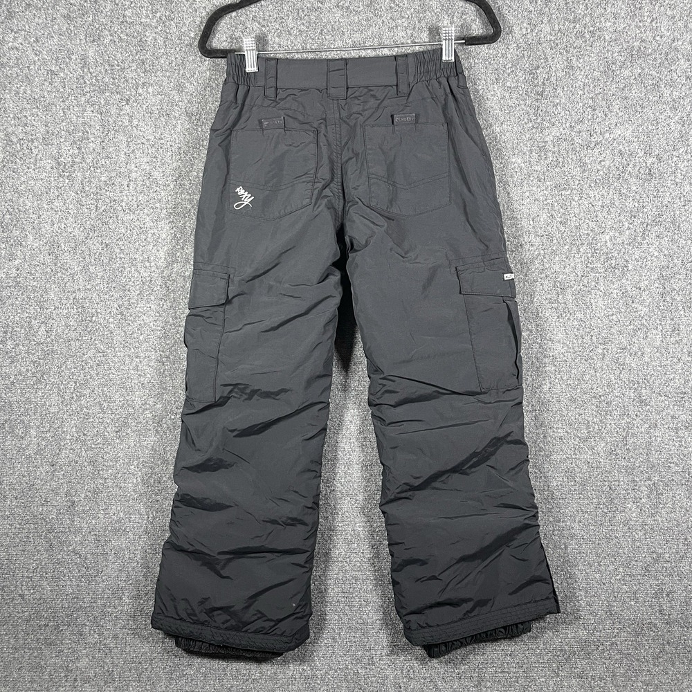 Roxy Snow Ski Snowboard Pants Black Youth Girls Size Large #1975 - Picture 2 of 10